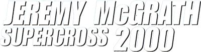 Jeremy McGrath Supercross 2000 logo for Nintendo 64